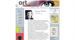 Desktop Screenshot of munch-edvard.de